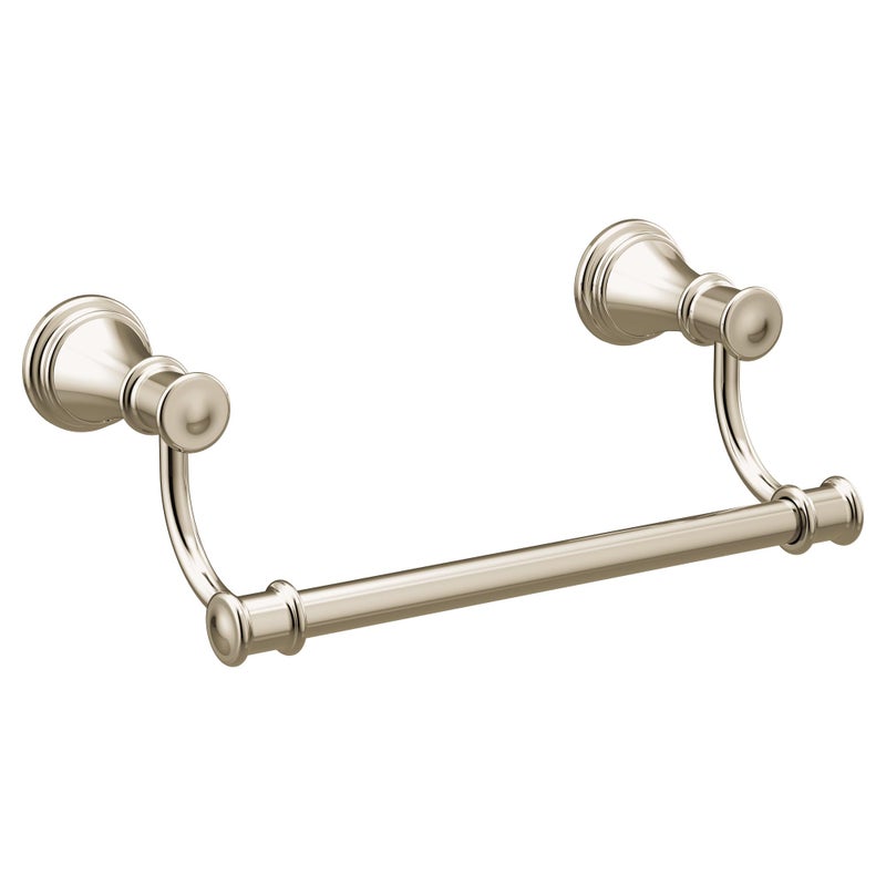 Moen YB6486NL Belfield 9-Inch Bathroom Hand Towel Bar, Polished Nickel - Image 1